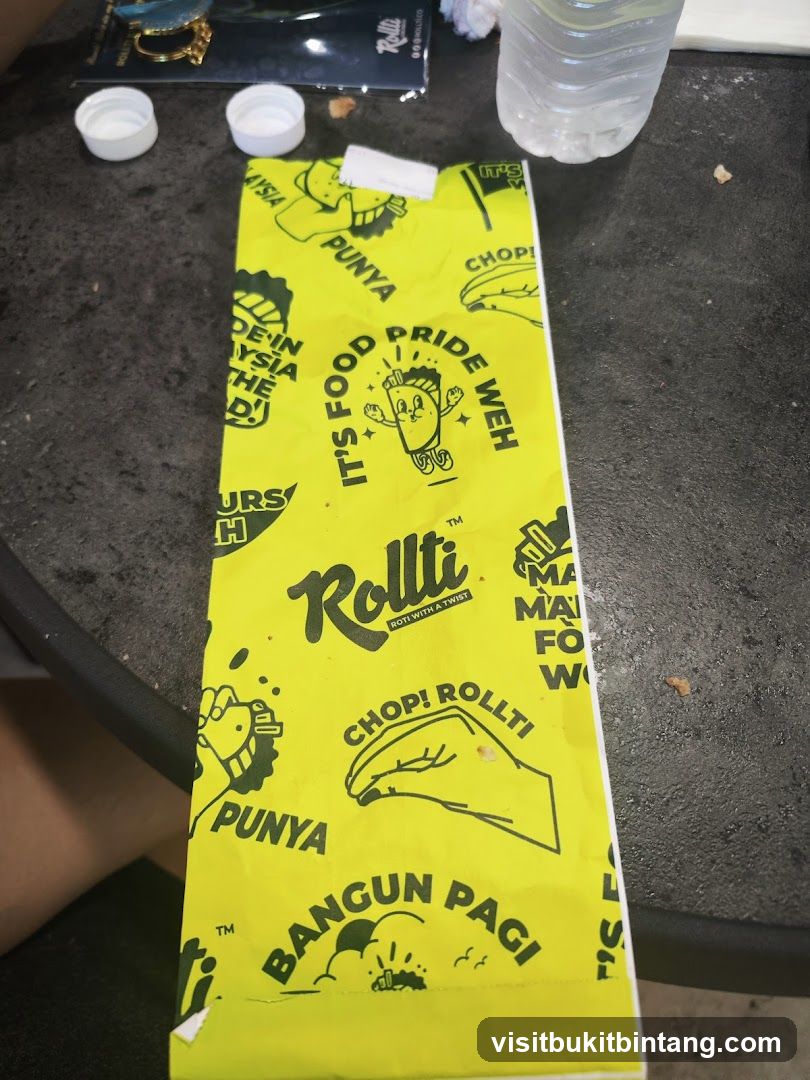 Rollti branded packaging