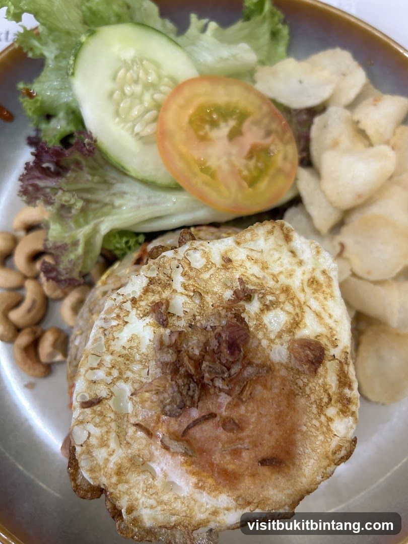 Fried Egg with Side Dishes