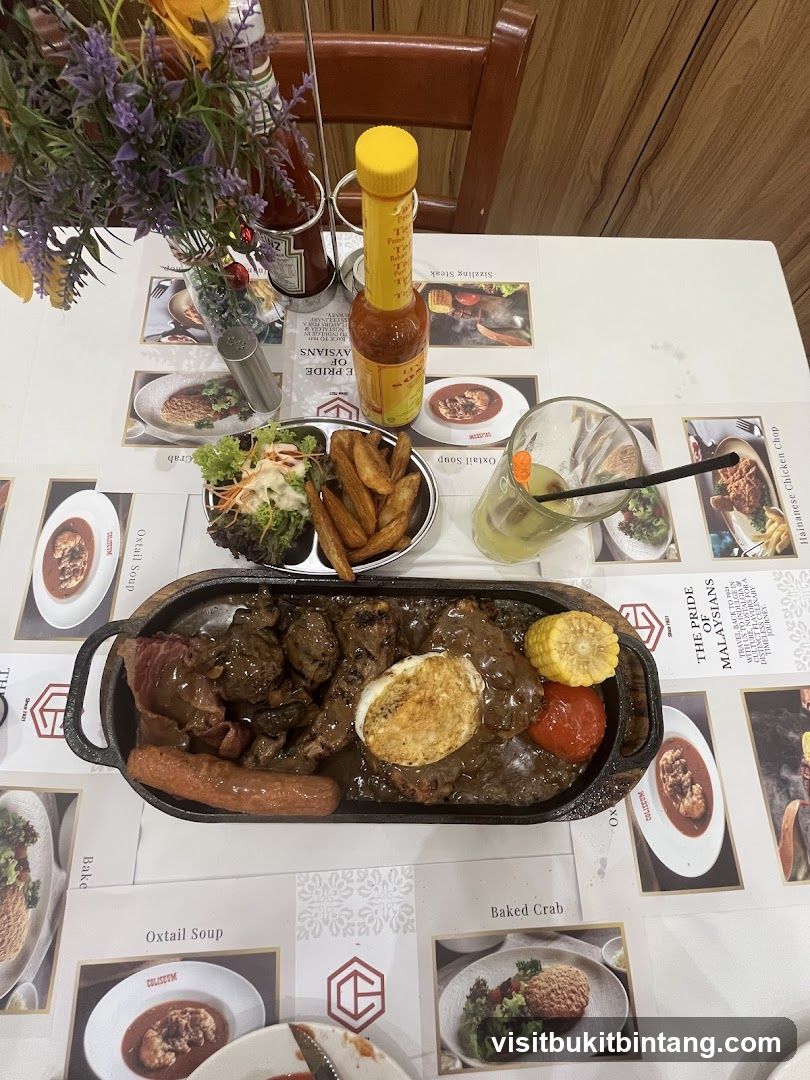 Sizzling Steak Platter