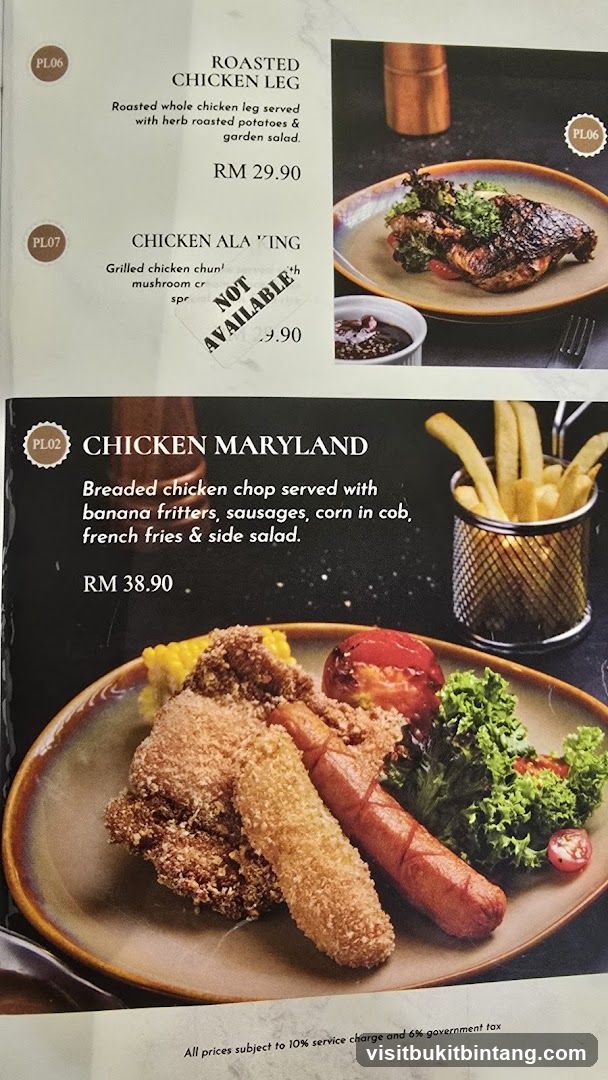 Menu Items