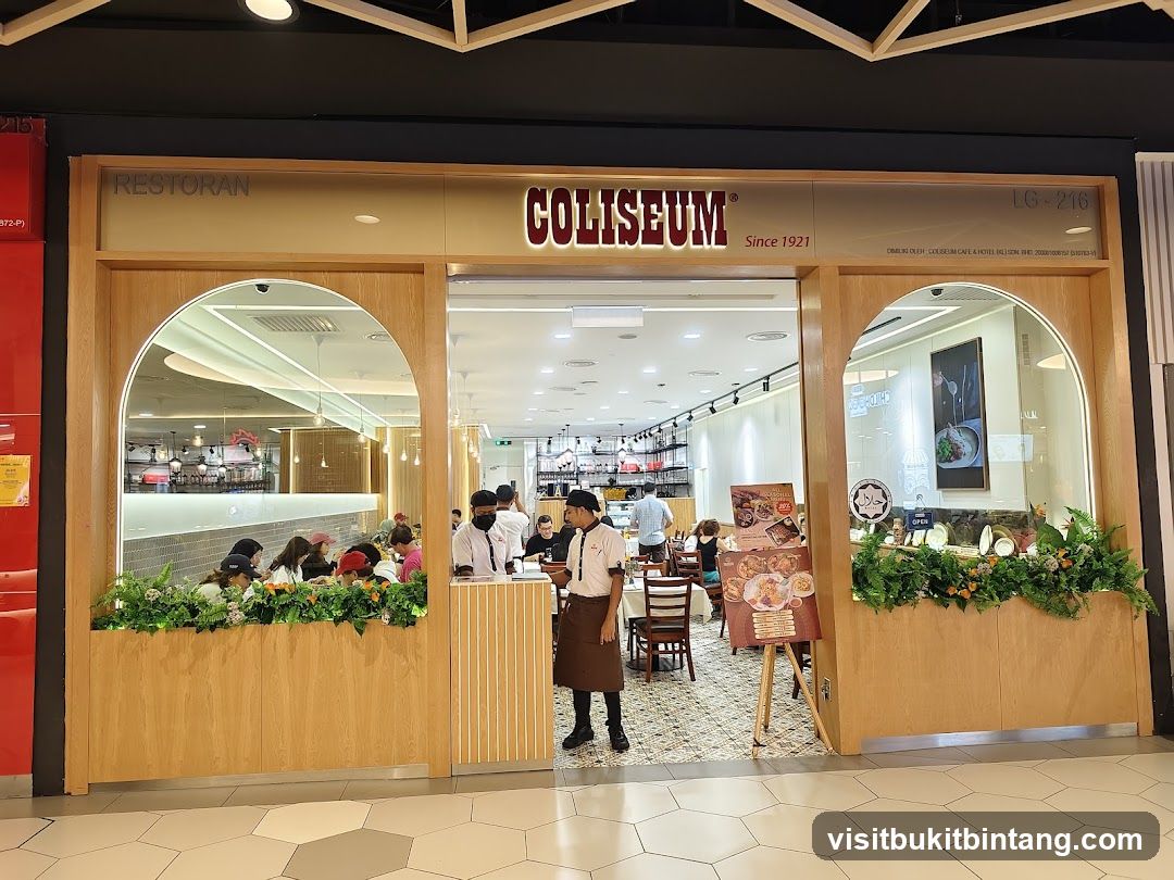 Coliseum Cafe & Grill Room @ The Gardens Mall