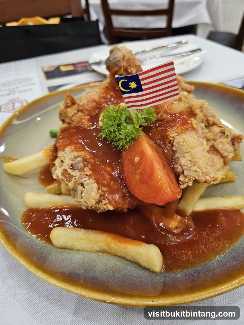 Fried Chicken with Fries