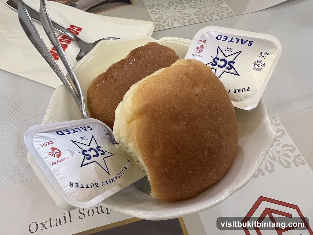 Bread Rolls with Butter