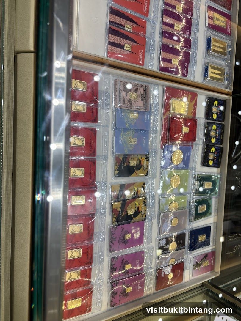 Gold Bars Display