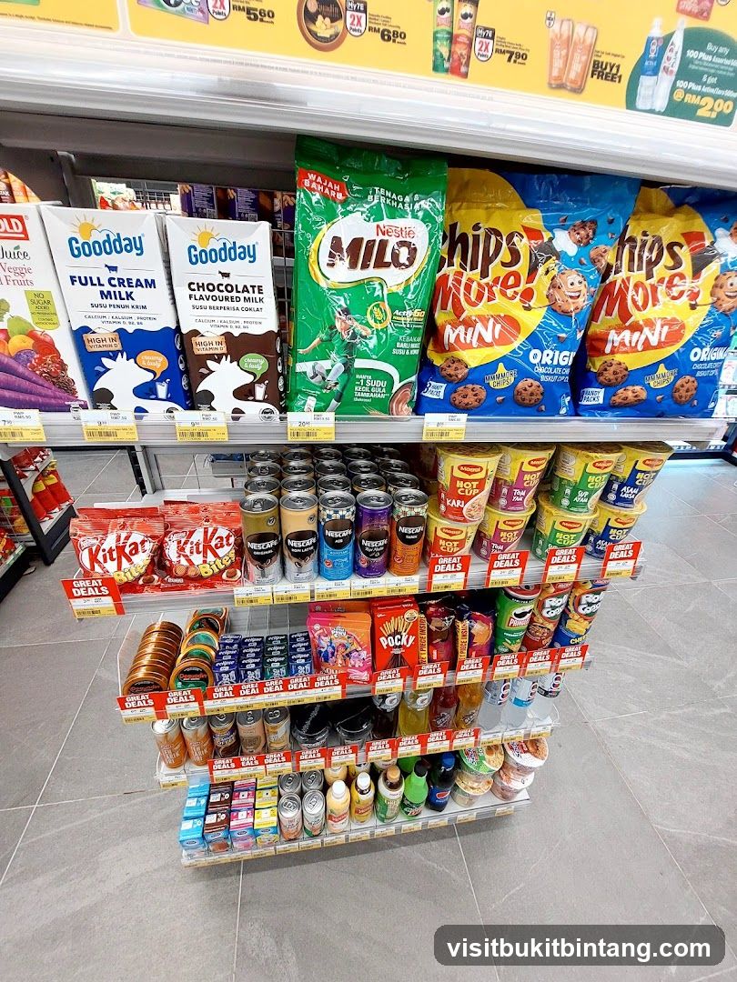 Snack and Beverage Aisle
