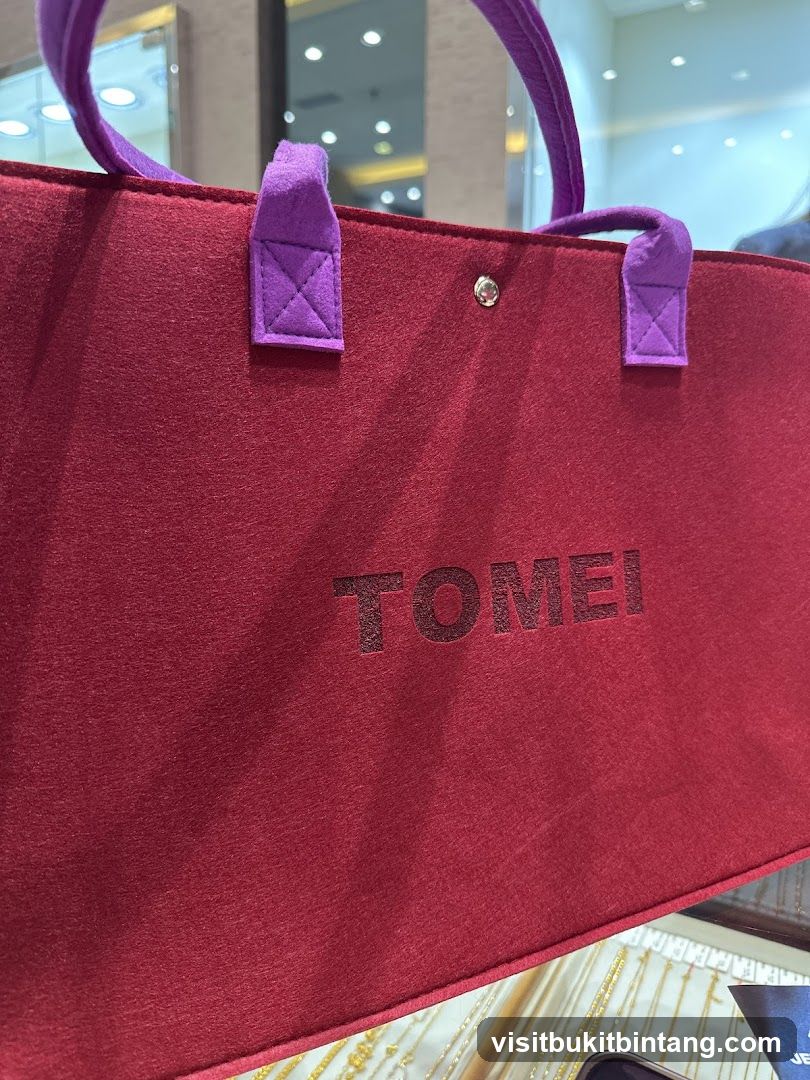 Tomei branded bag