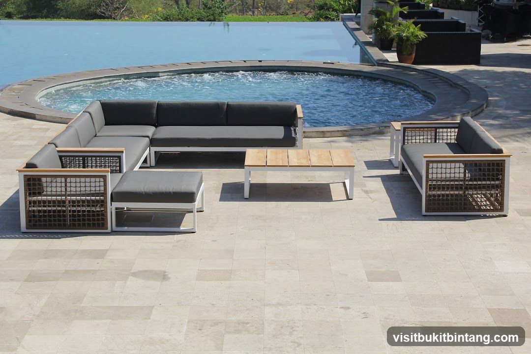 Outdoor Furniture by Pool
