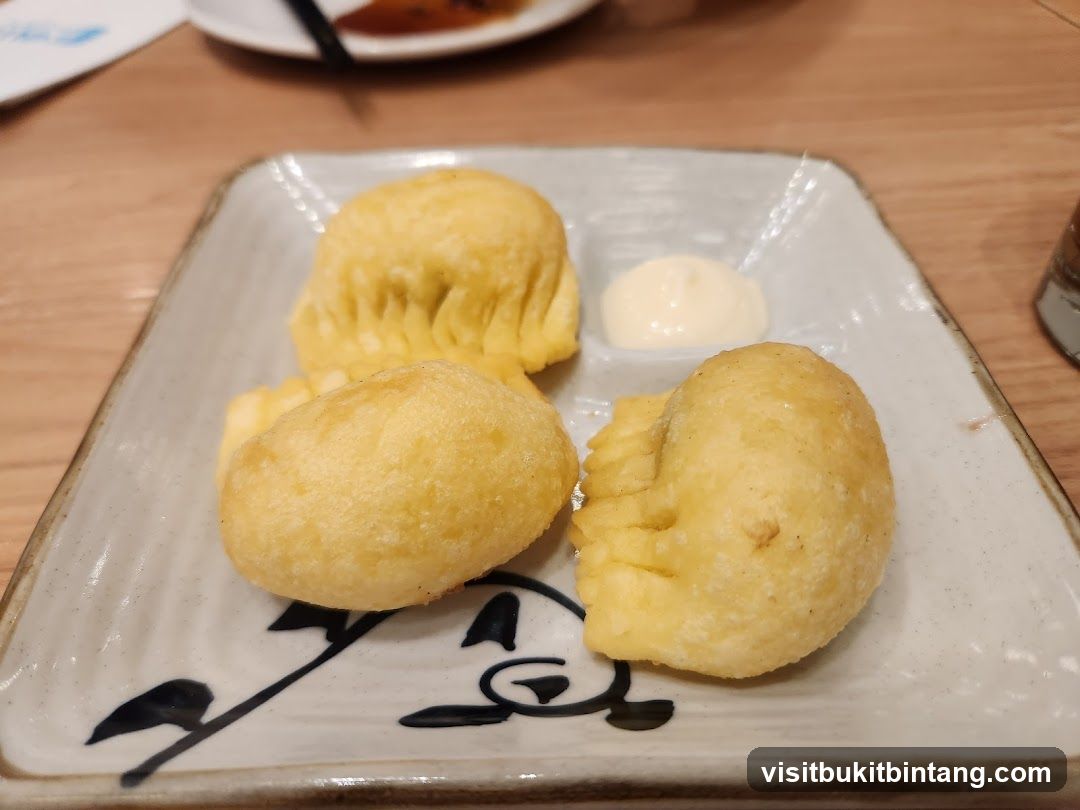 Fried Dumplings with Dip