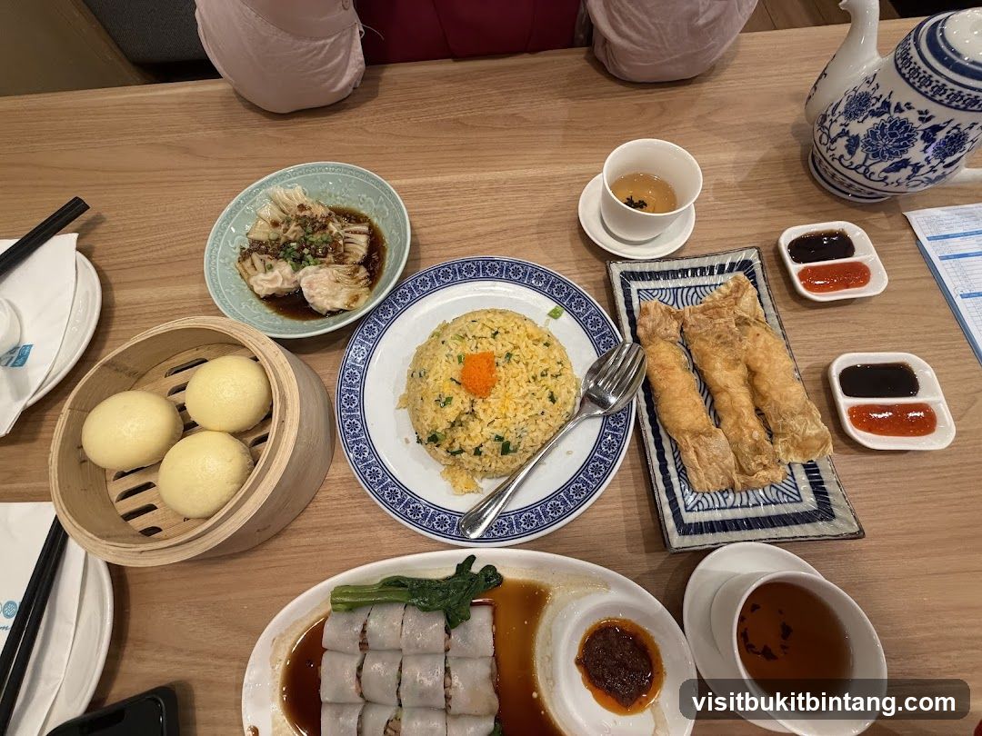 Chinese Food Spread