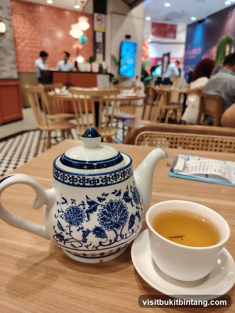Tea Set on Table
