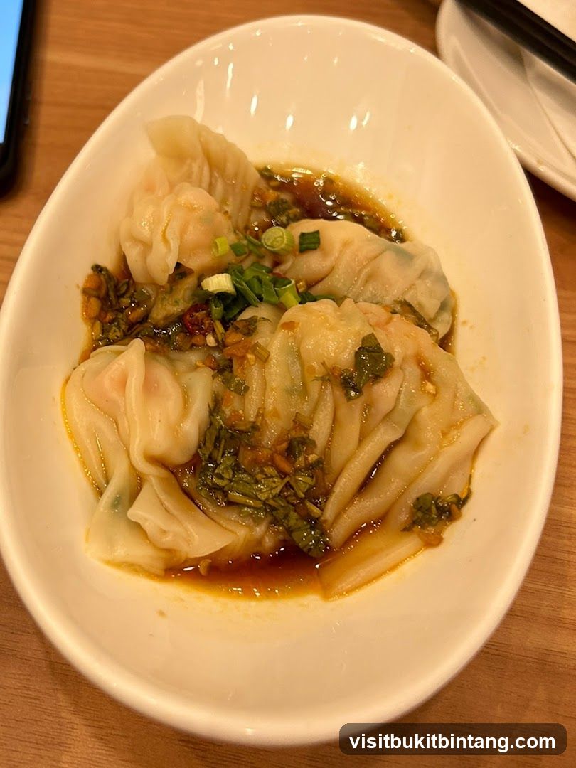 Spicy Wontons