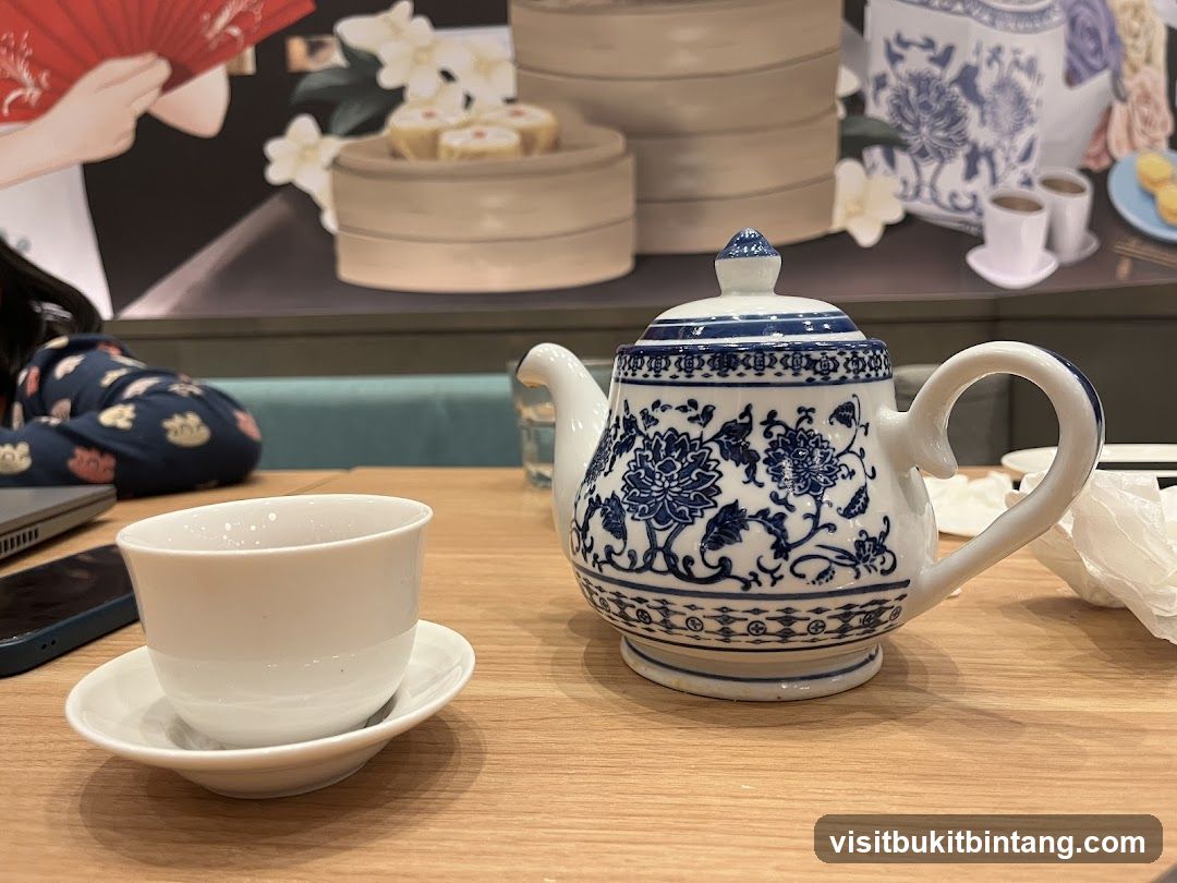 Tea Set and Dim Sum Mural