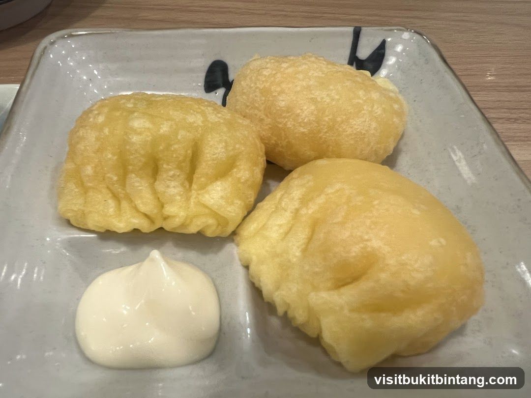 Fried Dumplings with Dip