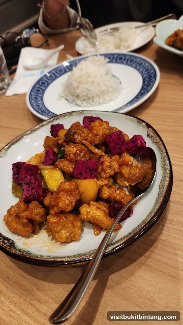 Sweet and Sour Dish with Dragon Fruit
