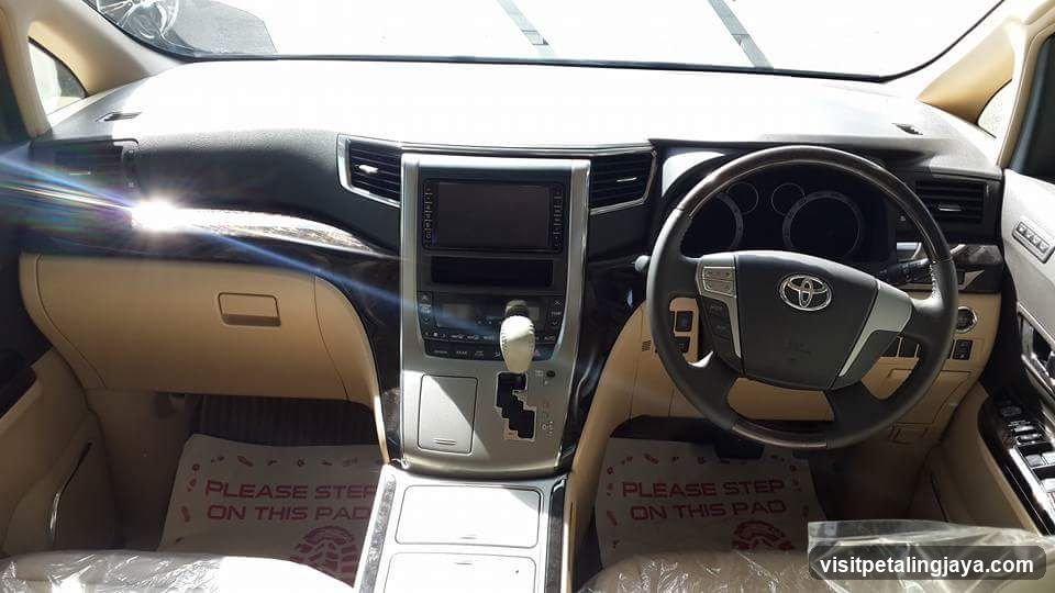 Toyota Interior Dashboard View