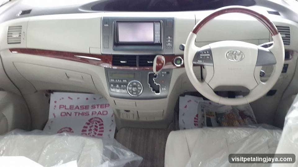 Car Interior Dashboard View