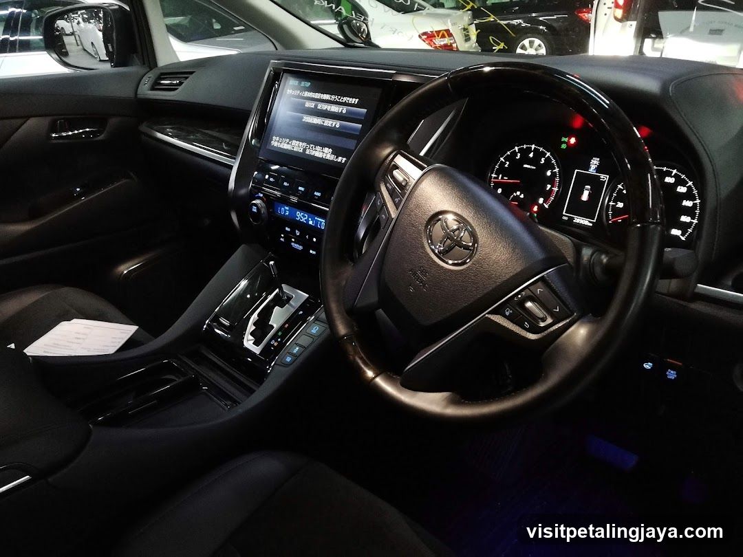 Toyota Interior Dashboard View