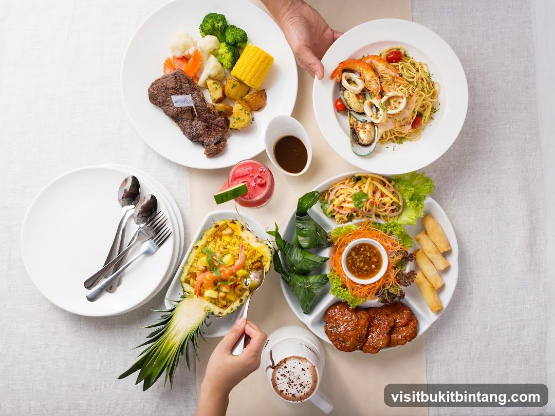Assortment of Dishes