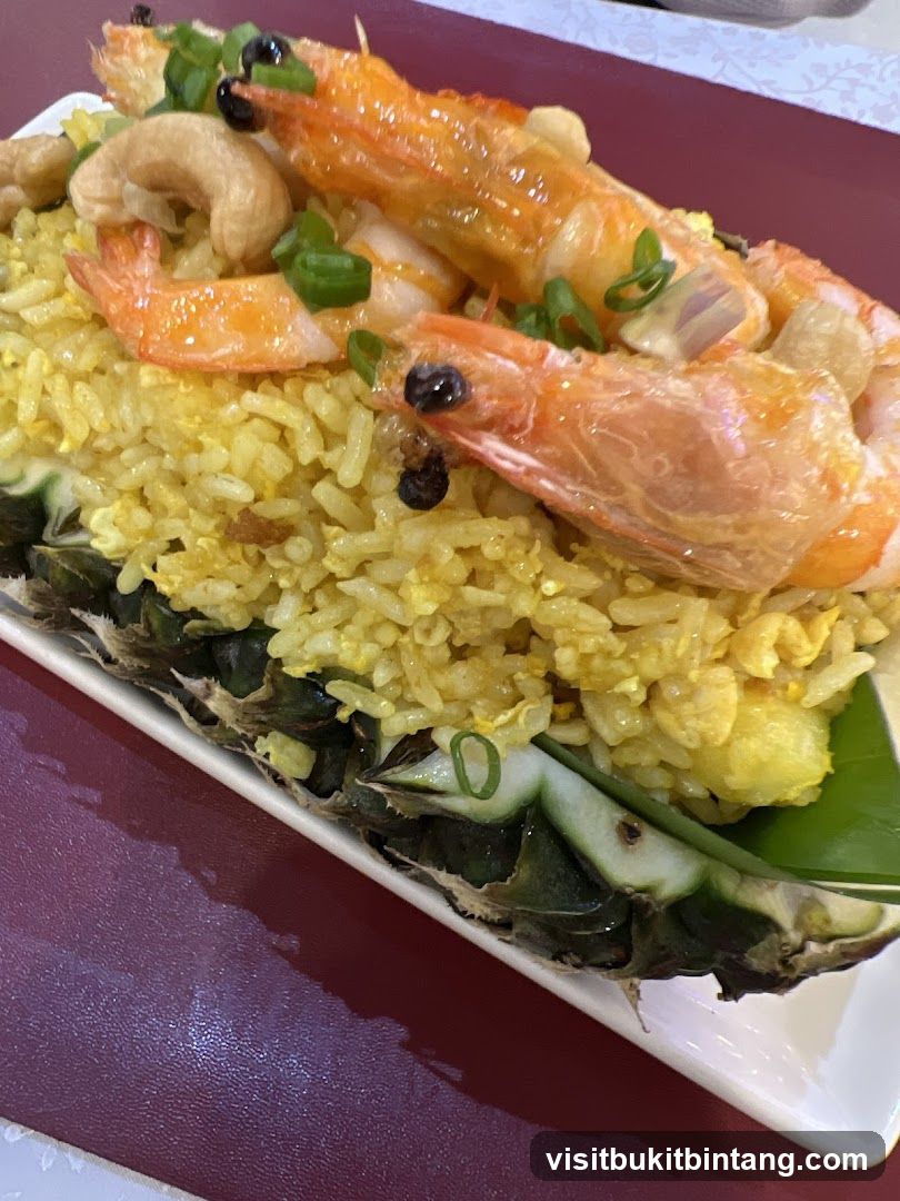 Pineapple Fried Rice with Shrimp