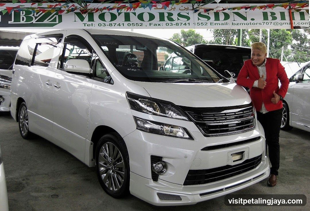 White Van Display with Staff