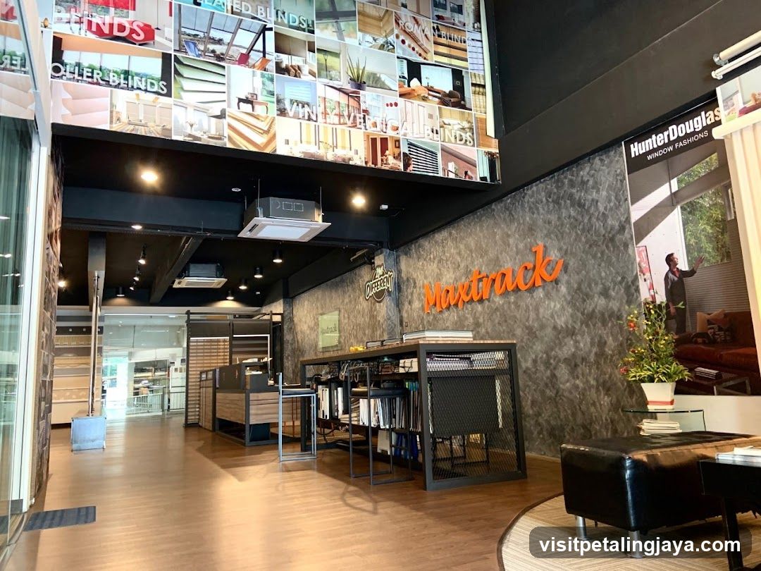Interior of a showroom or office space