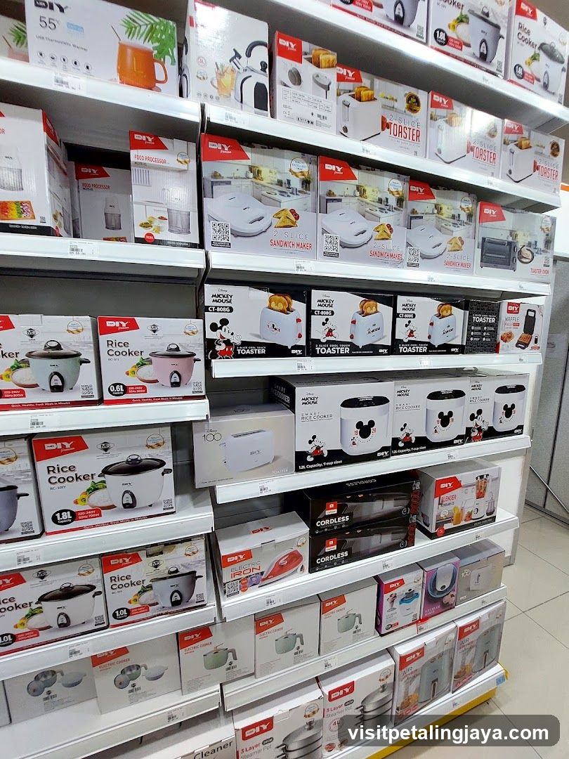 DIY Kitchen Appliances Display