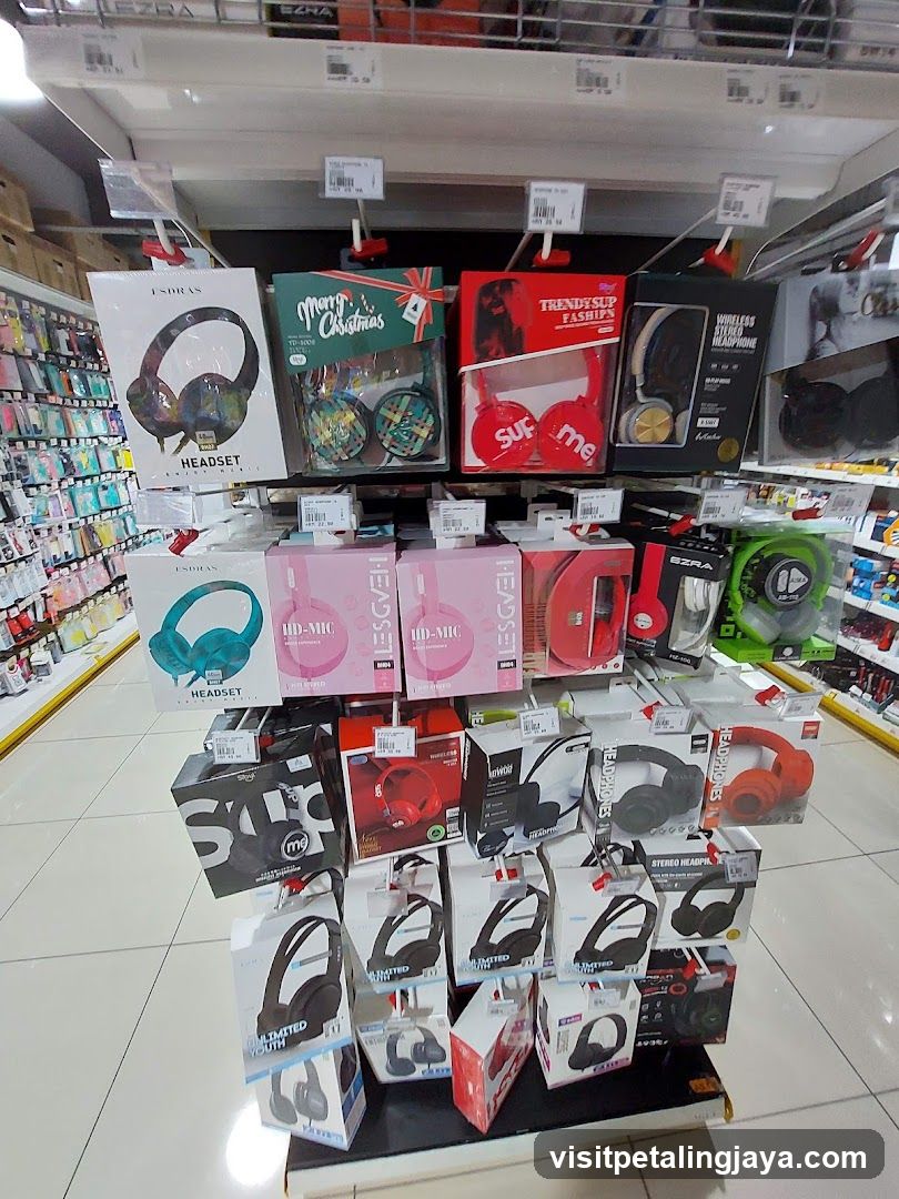 Headset Display in Store