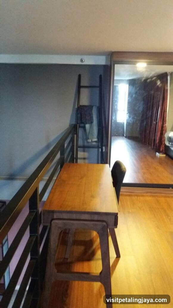 Interior Room with Desk and Ladder