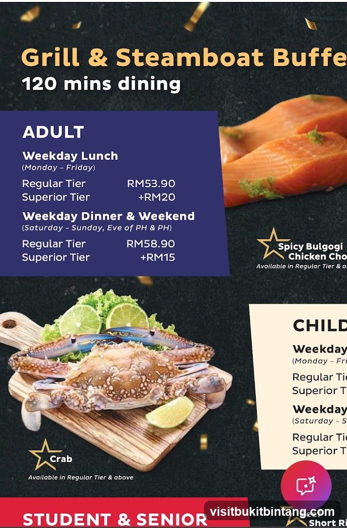 Grill & Steamboat Buffet
