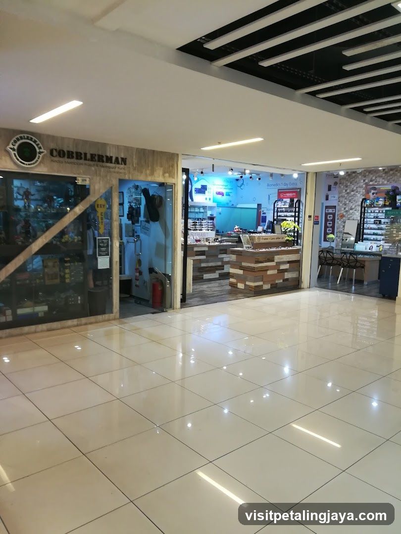 Shopping Mall Interior View