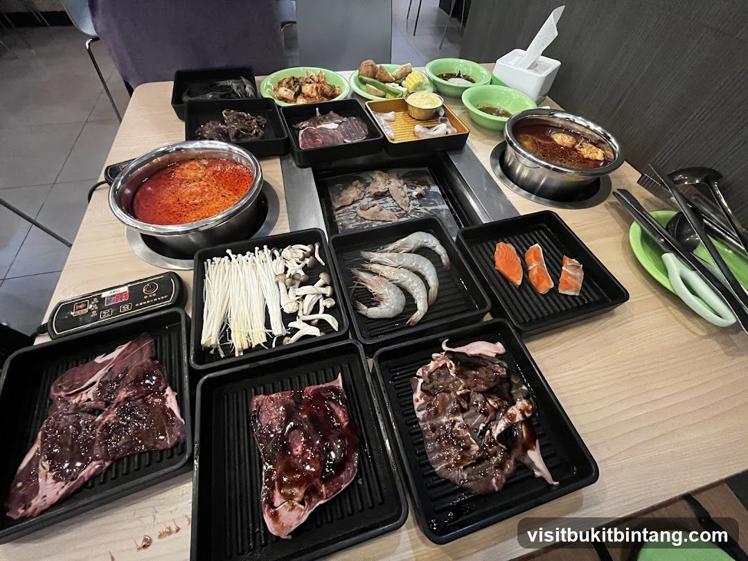 Hot Pot and Grill Ingredients