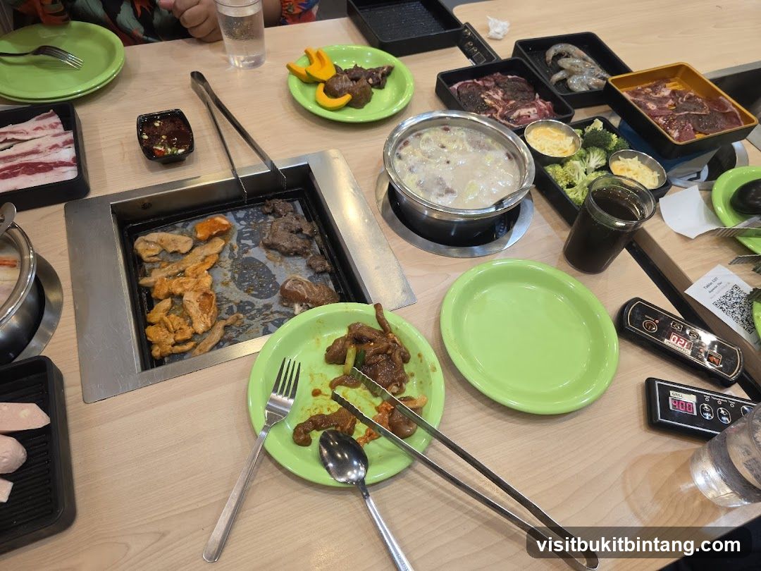 Grill and Hot Pot Meal