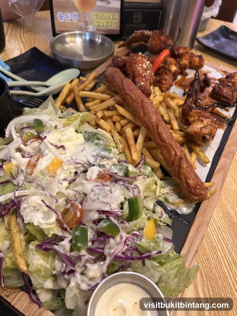 Fried Chicken and Fries Platter