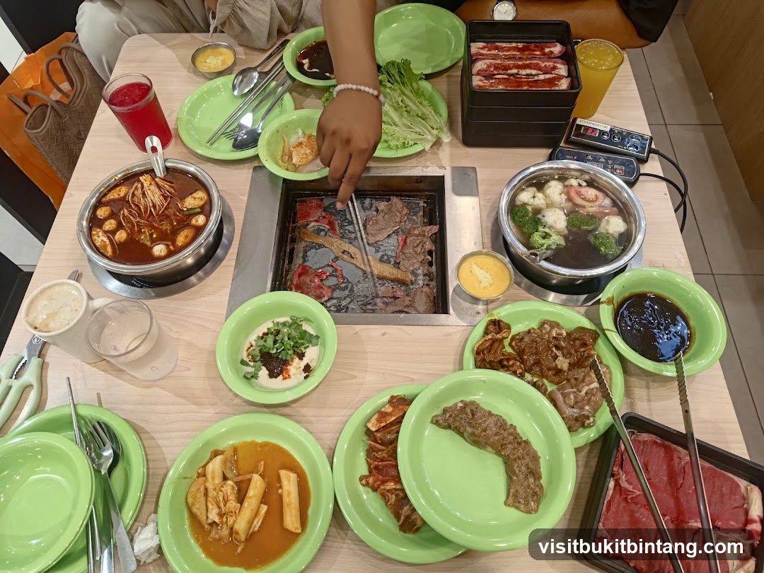 Hot Pot and Grill Meal