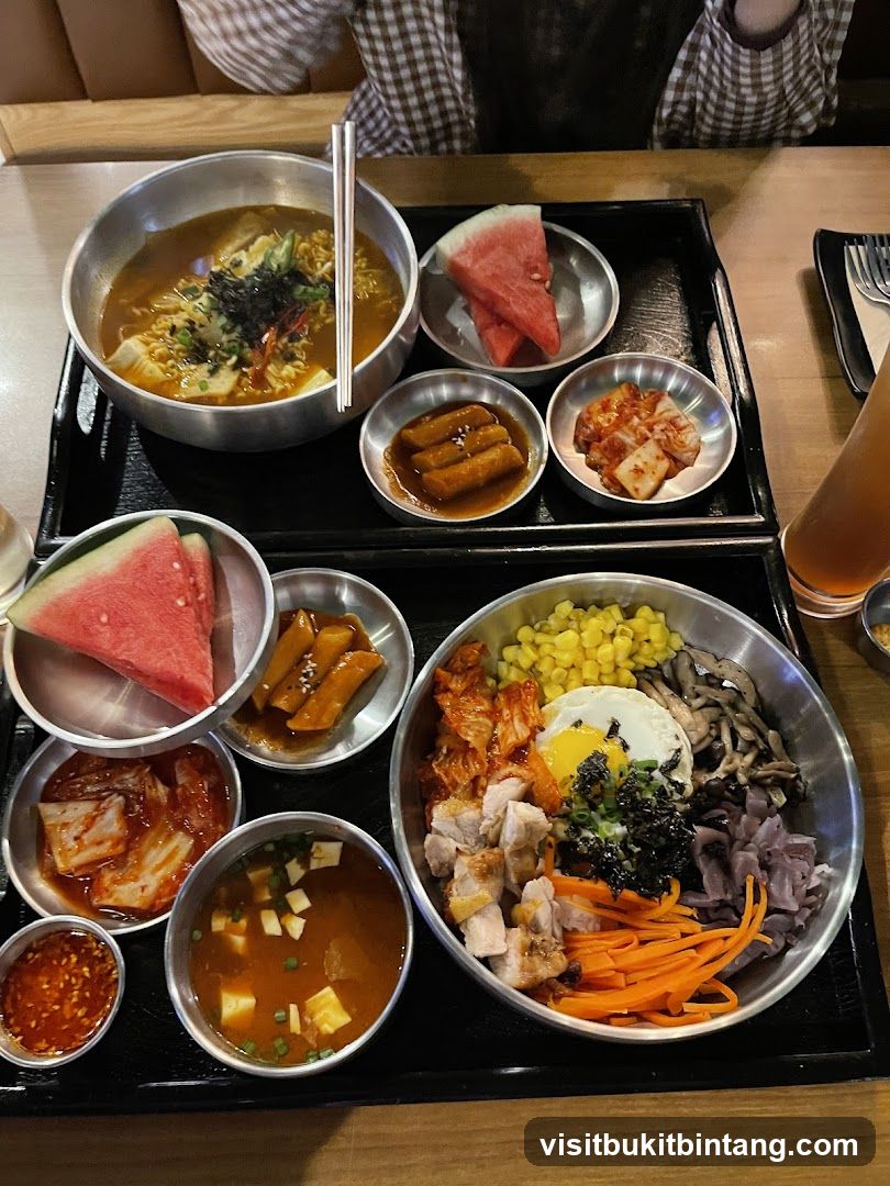 Korean Food Platter
