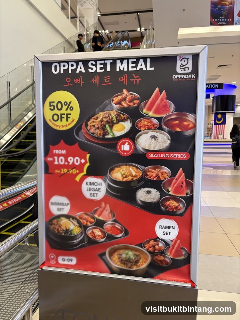 OPPA SET MEAL