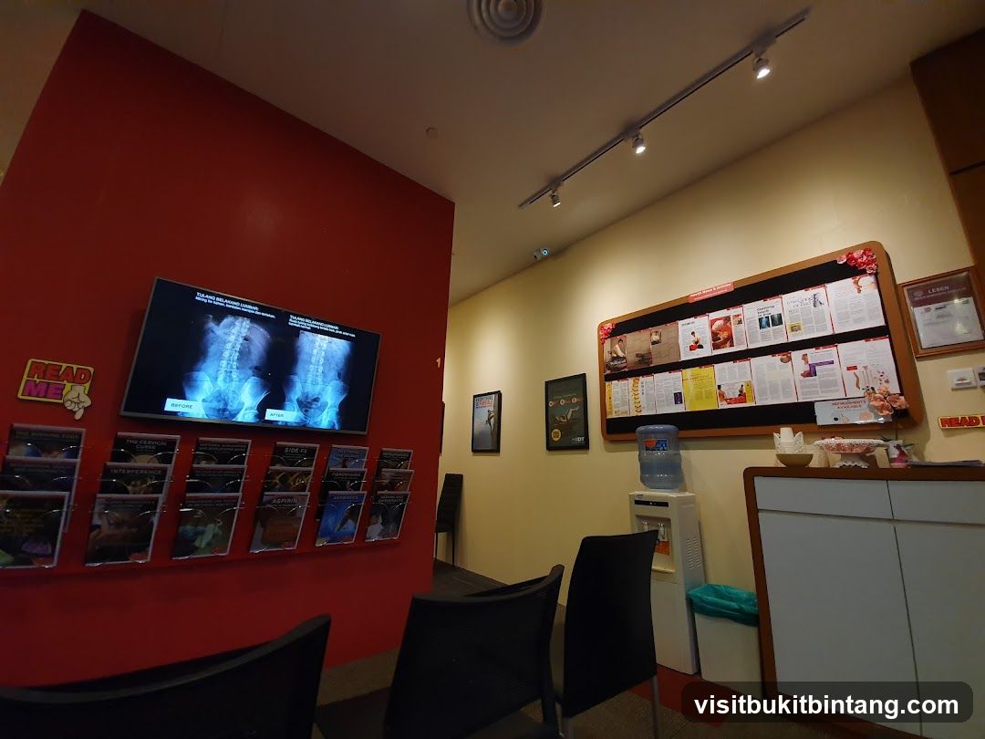 Waiting Area with Health Information
