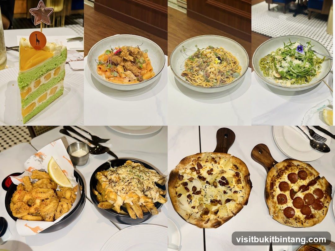 Assortment of Food Dishes
