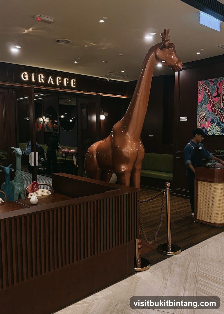 Giraffe Restaurant Interior