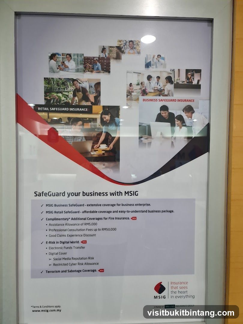 MSIG Business Insurance Advertisement