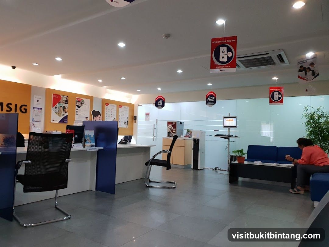 Office Interior with Seating Area