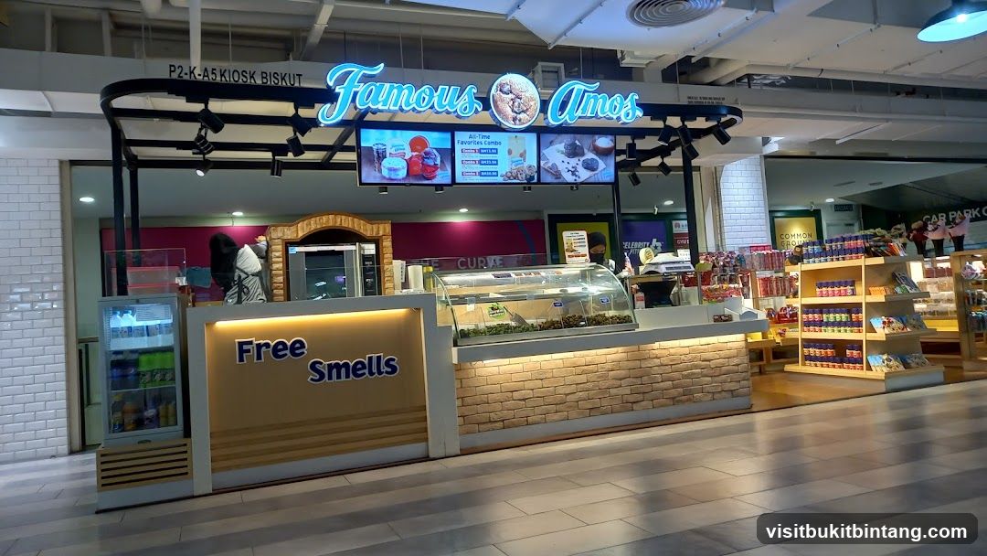 Famous Amos Kiosk