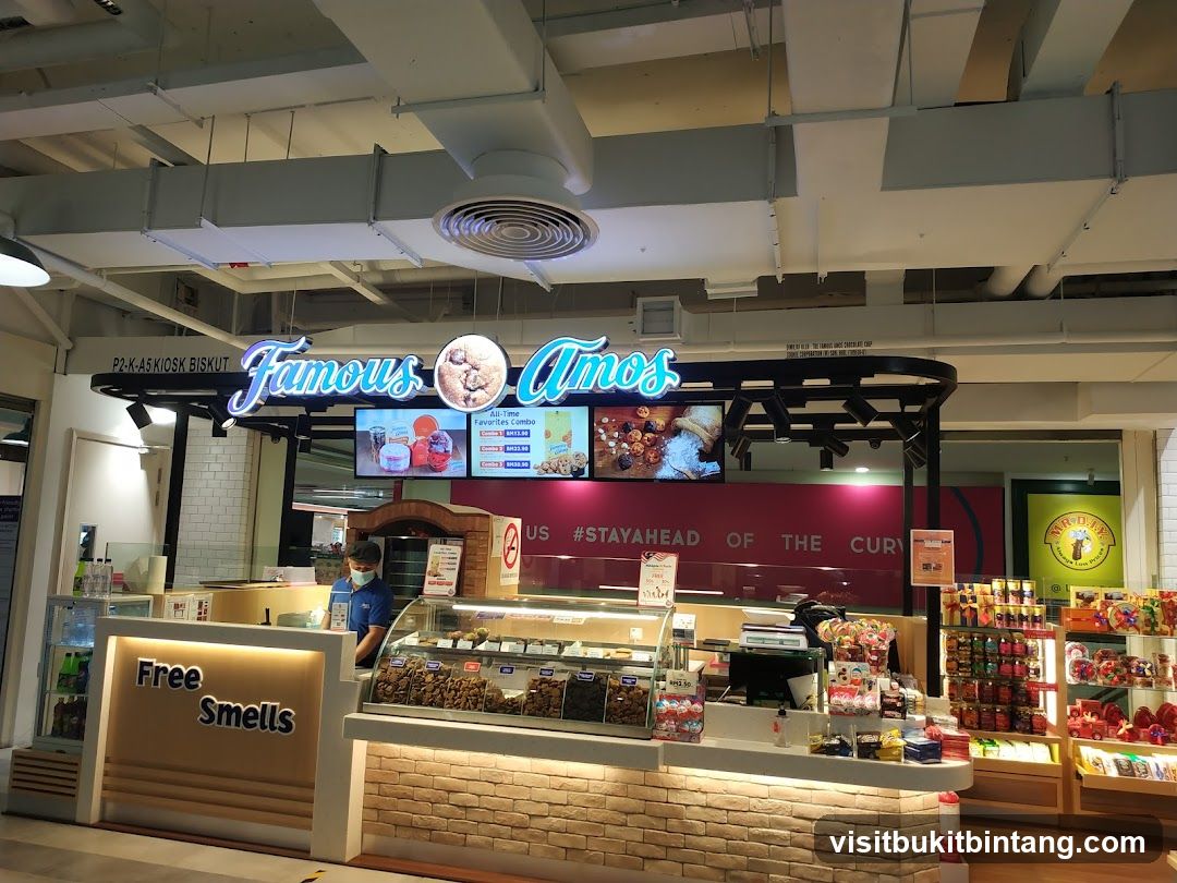 Famous Amos Kiosk