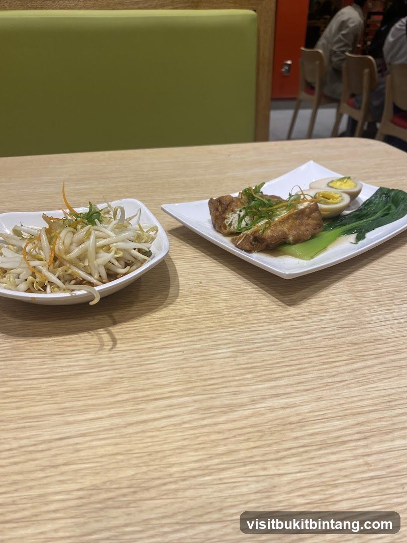 Food on a table