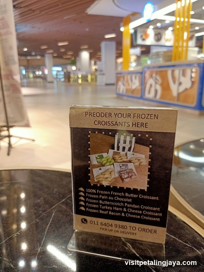 Frozen Croissants Preorder Stand