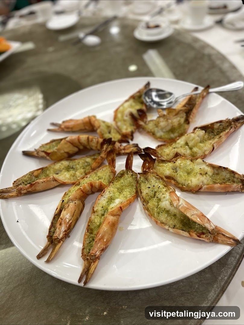 Garlic Shrimp Dish