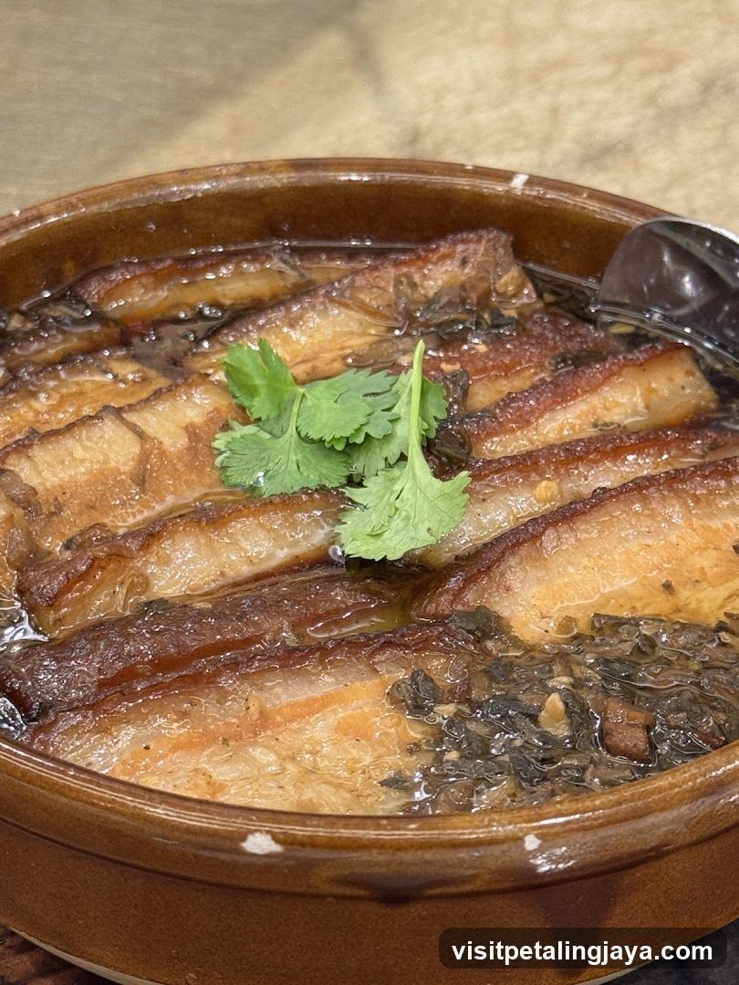 Braised Pork with Preserved Vegetables
