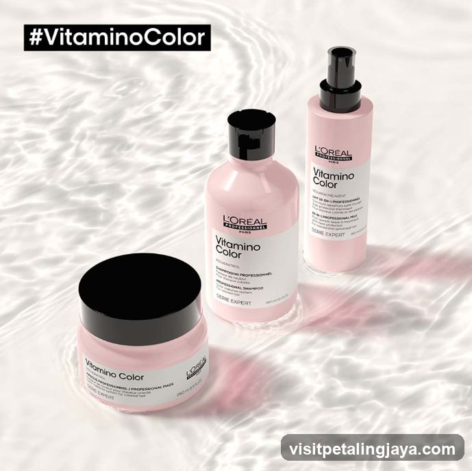 #VitaminoColor L'Oreal Product Display