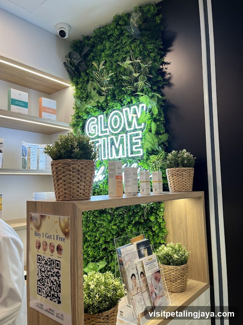 Glow Time Store Interior