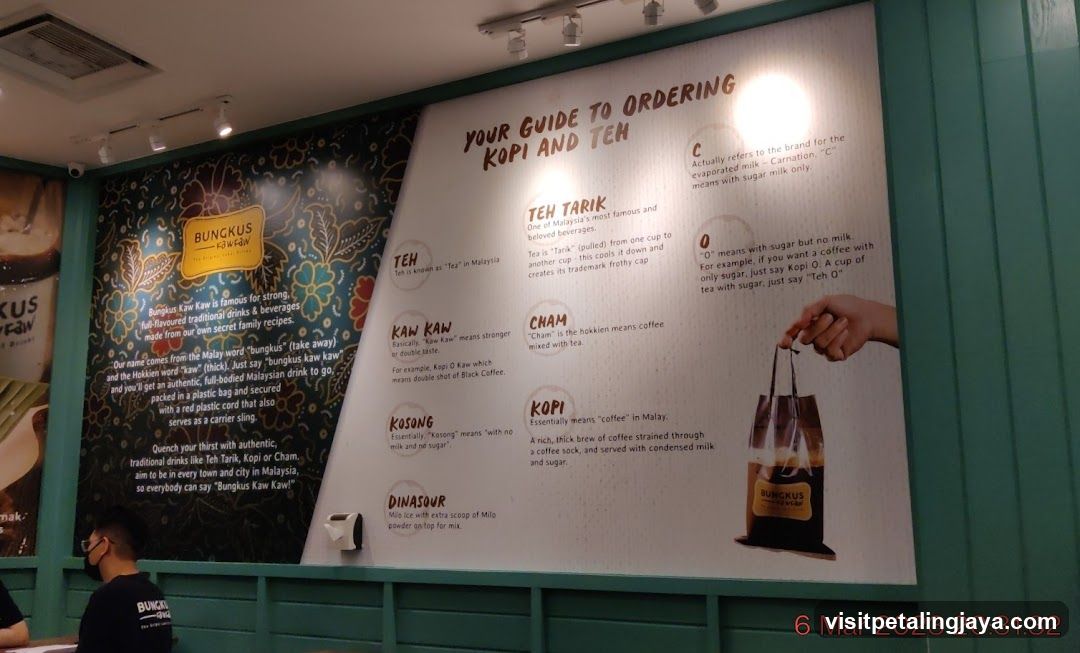 Bungkus Kopi Ten Guide Board